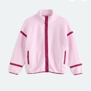 NEW • We Wonder • Colorblock Sherpa Full Zip Jacket